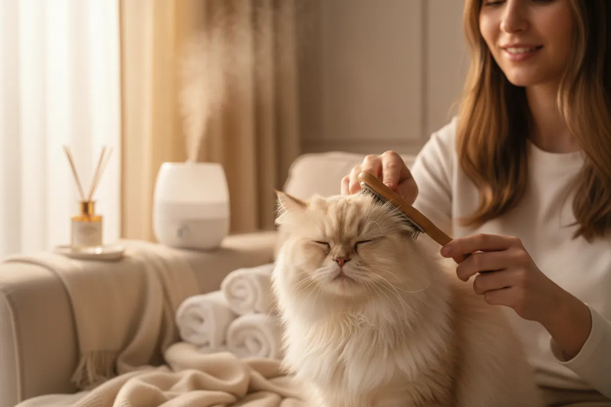 Como Fazer Grooming ao Teu Gato em Casa — Guia Completo
