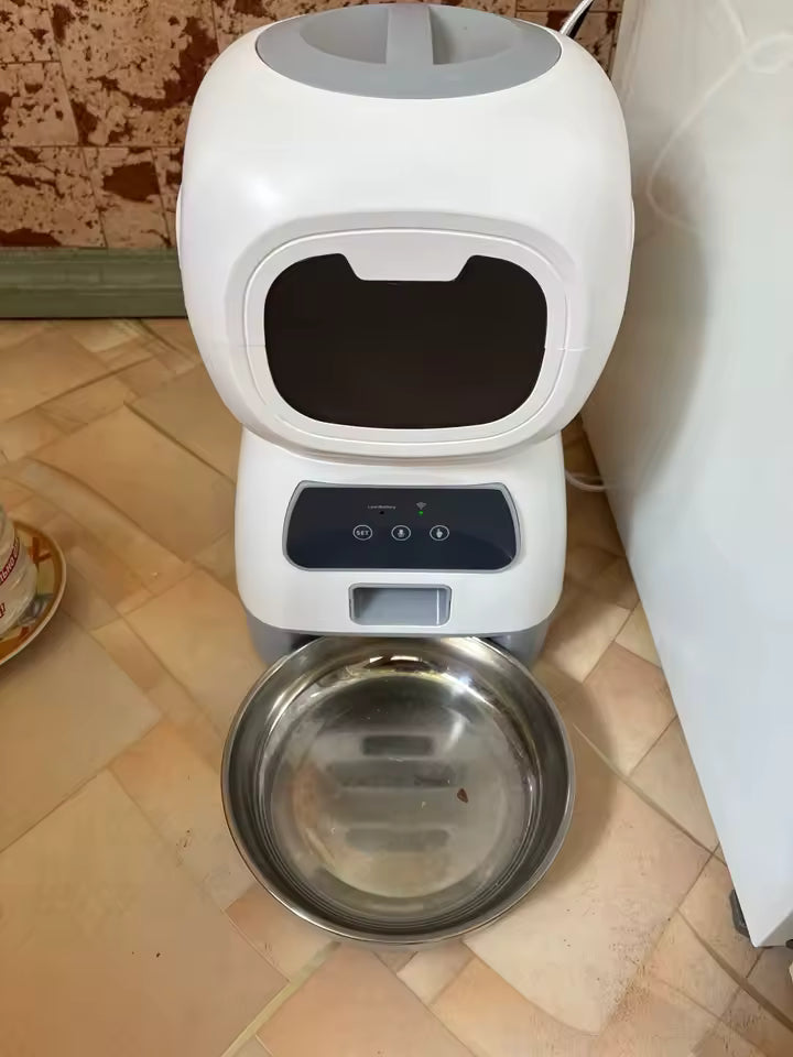 LuxoraPet - Alimentador Automático um comedouro