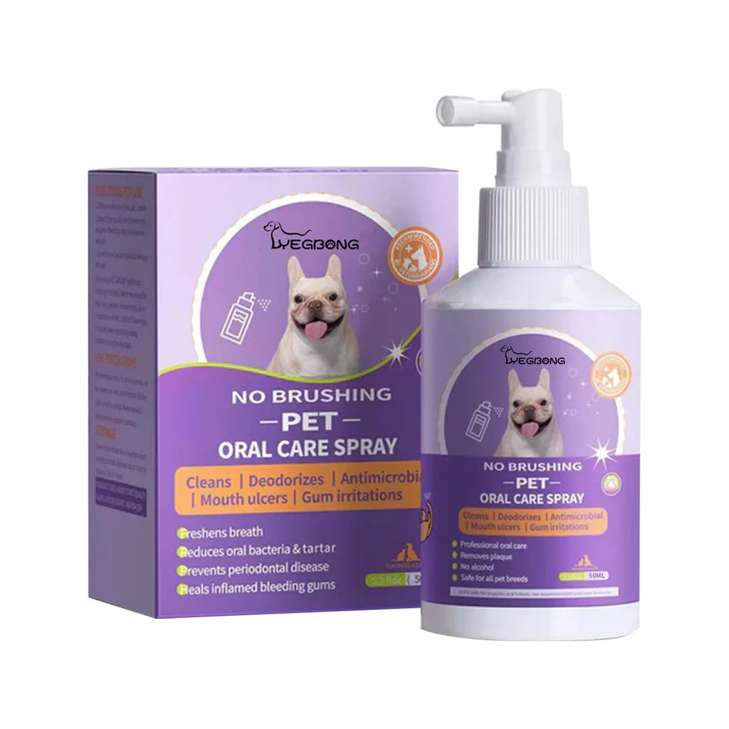Spray dental para pets — modo de utilização