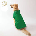 Capa de chuva pet dupla camada amarela — tamanho XS