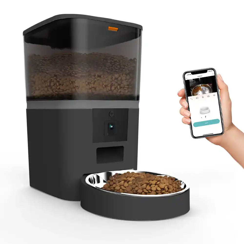 LuxoraPet - Comedero automático con grabadora