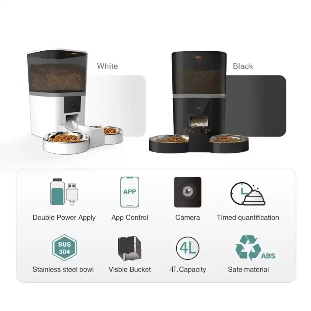 LuxoraPet - Comedero automático con grabadora