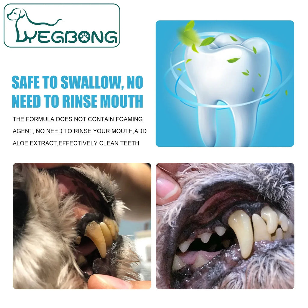 Pasta de dentes pet — sabor agradável para cães e gatos