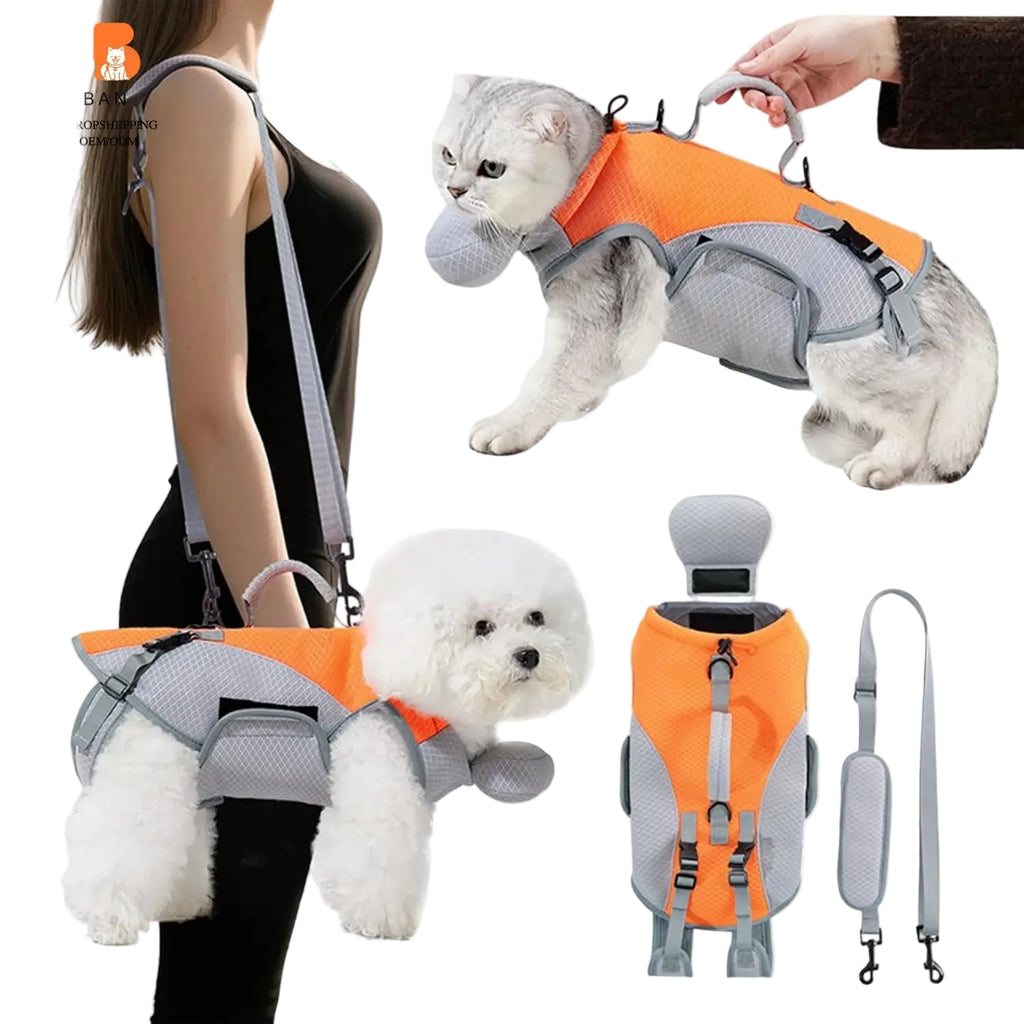 Bolsa Transportadora 2 em 1 para Pets Pequenos — Vai a qualquer lado com o teu pet