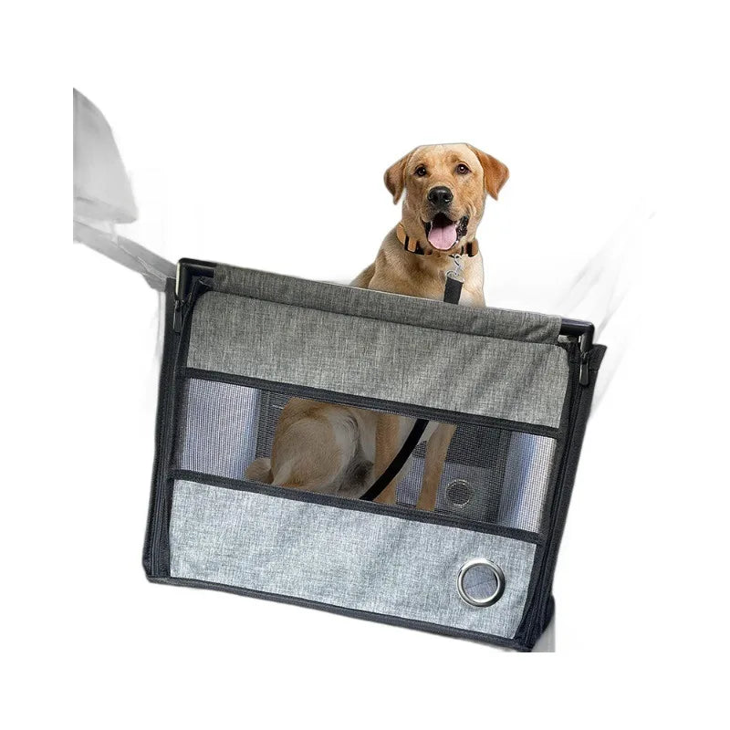 Assento de Carro para Cão — Confortável e seguro em cada viagem