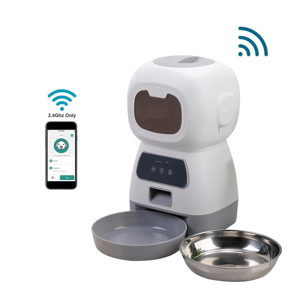 LuxoraPet - Alimentador Automático um comedouro