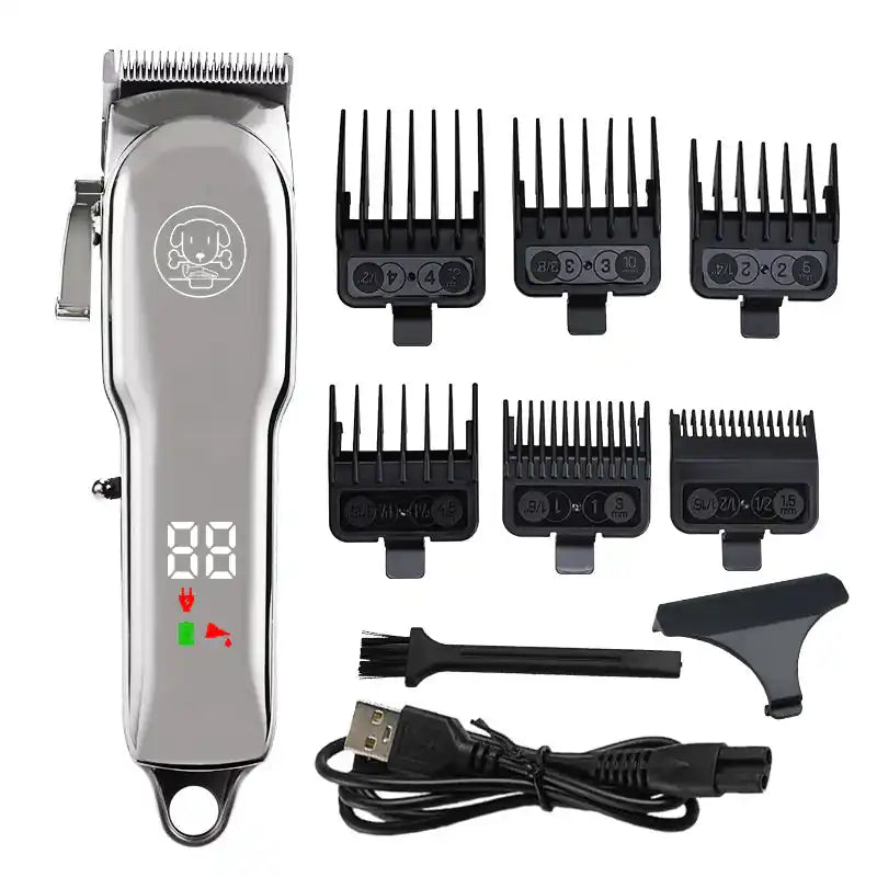 Aparador de pelo profissional para pets — modelo E