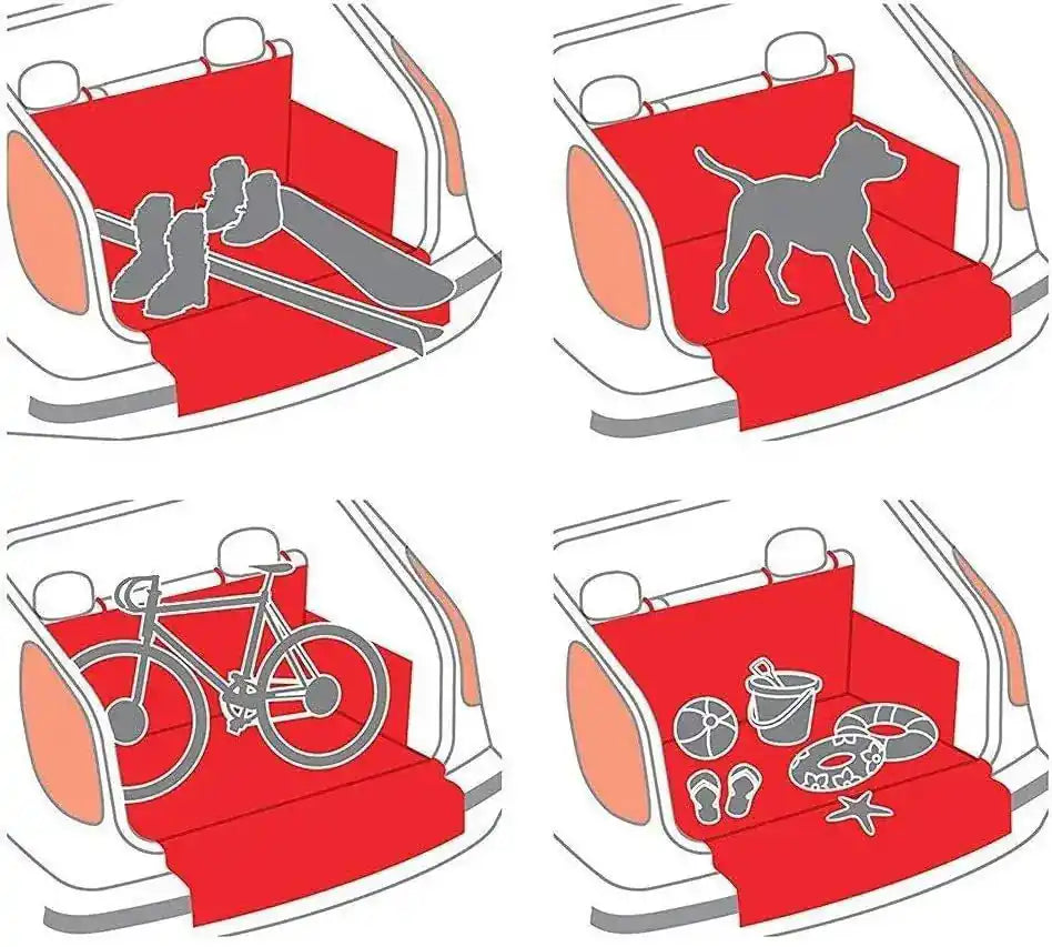 Capa de Banco de Carro Impermeável — O carro limpo, o cão feliz, tu descansado