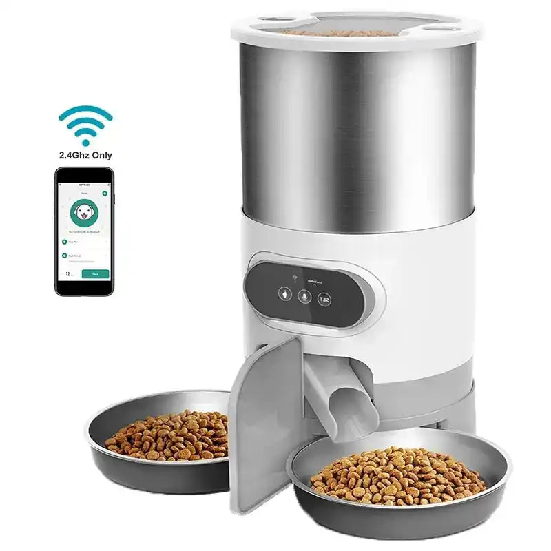 LuxoraPet - Comedero automático variado