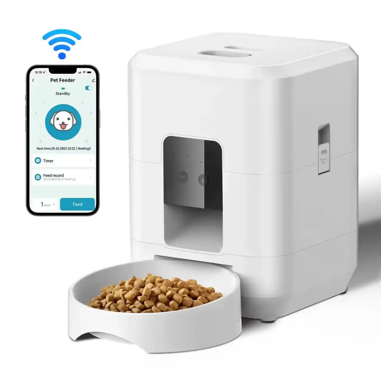 LuxoraPet - Comedero automático 1 en 1 