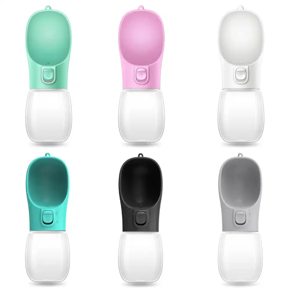 Garrafa de Água Portátil para Pets — Hidratação em qualquer passeio, sem bagunça
