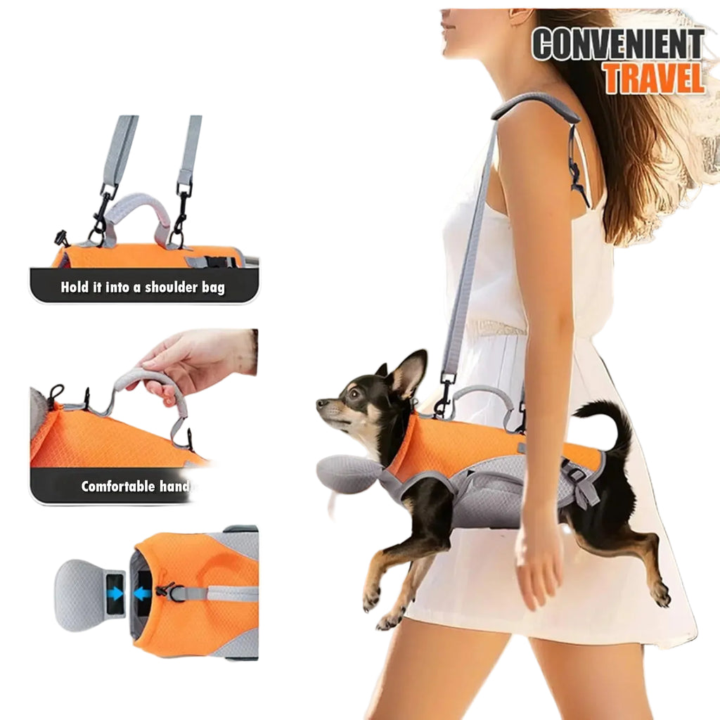 Bolsa Transportadora 2 em 1 para Pets Pequenos — Vai a qualquer lado com o teu pet