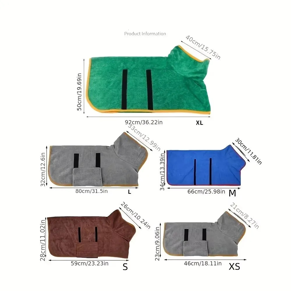 LuxeFurDry —  Robe