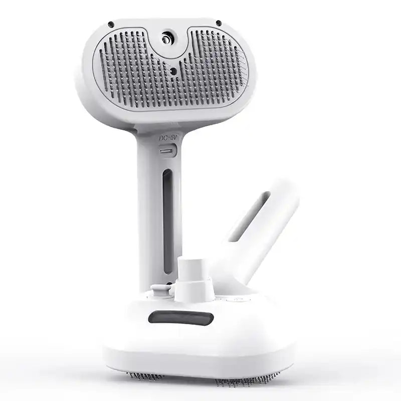 Escova a Vapor para Remoção de Pelos — Grooming profissional sem esforço